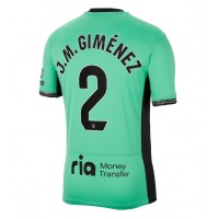 Atletico Madrid Jose Gimenez #2 Replica Third Shirt 2023-24 Short Sleeve